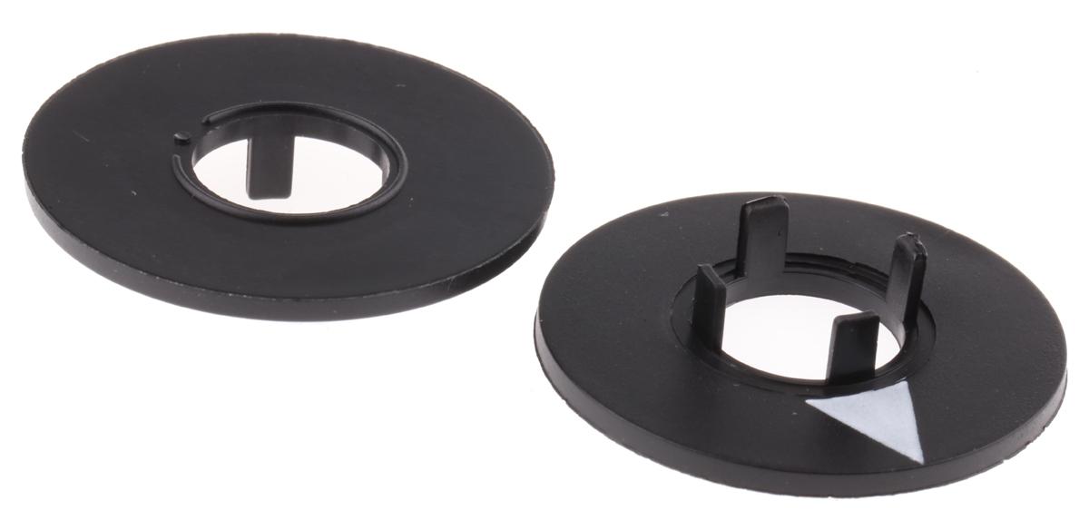 RS PRO Potentiometer Dial for Collet Knob