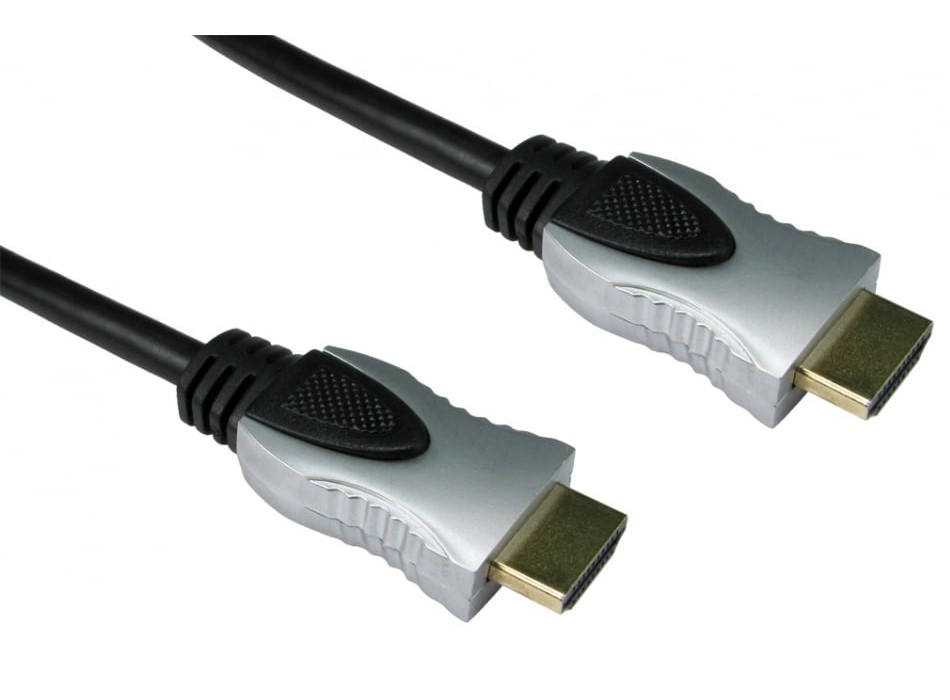 RS PRO V1.4, 2m Male HDMI to Male HDMI High Speed 4K