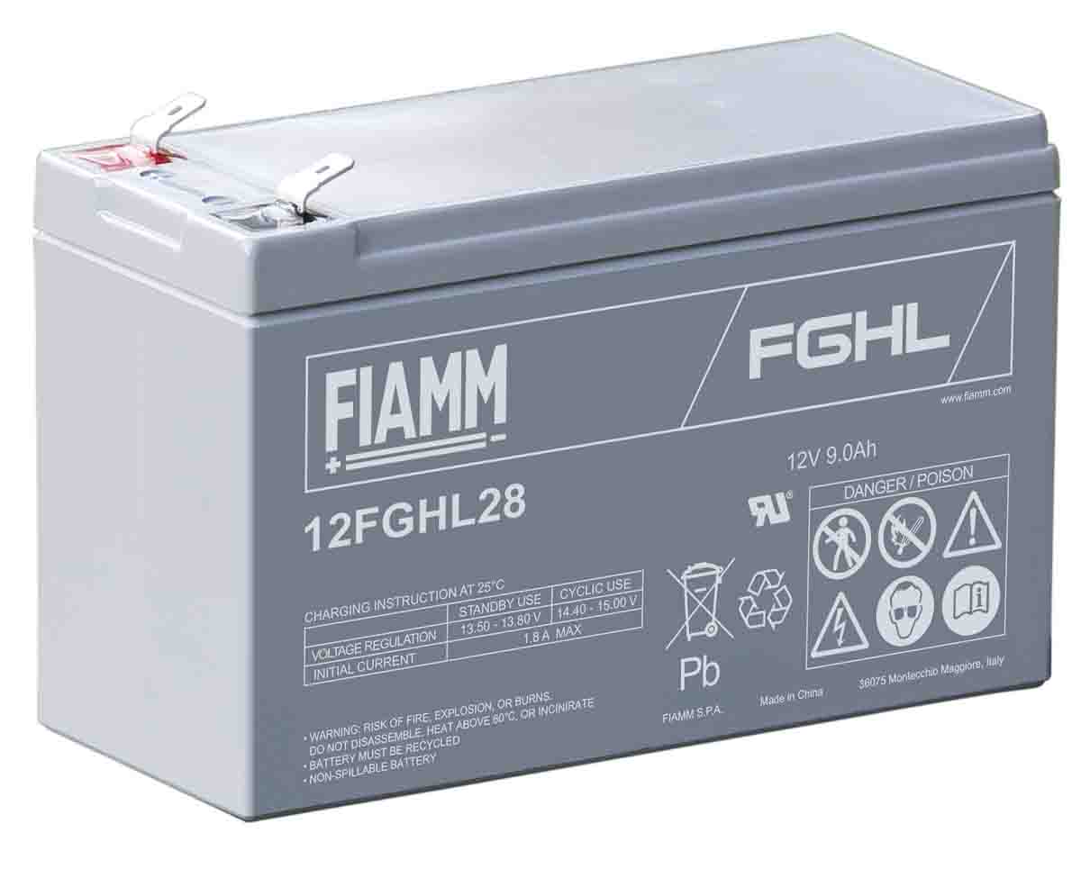 Fiamm 12 V, Faston 6.3 Sealed Lead Acid Battery, 7.2 Ah, 65mm x 100 mm