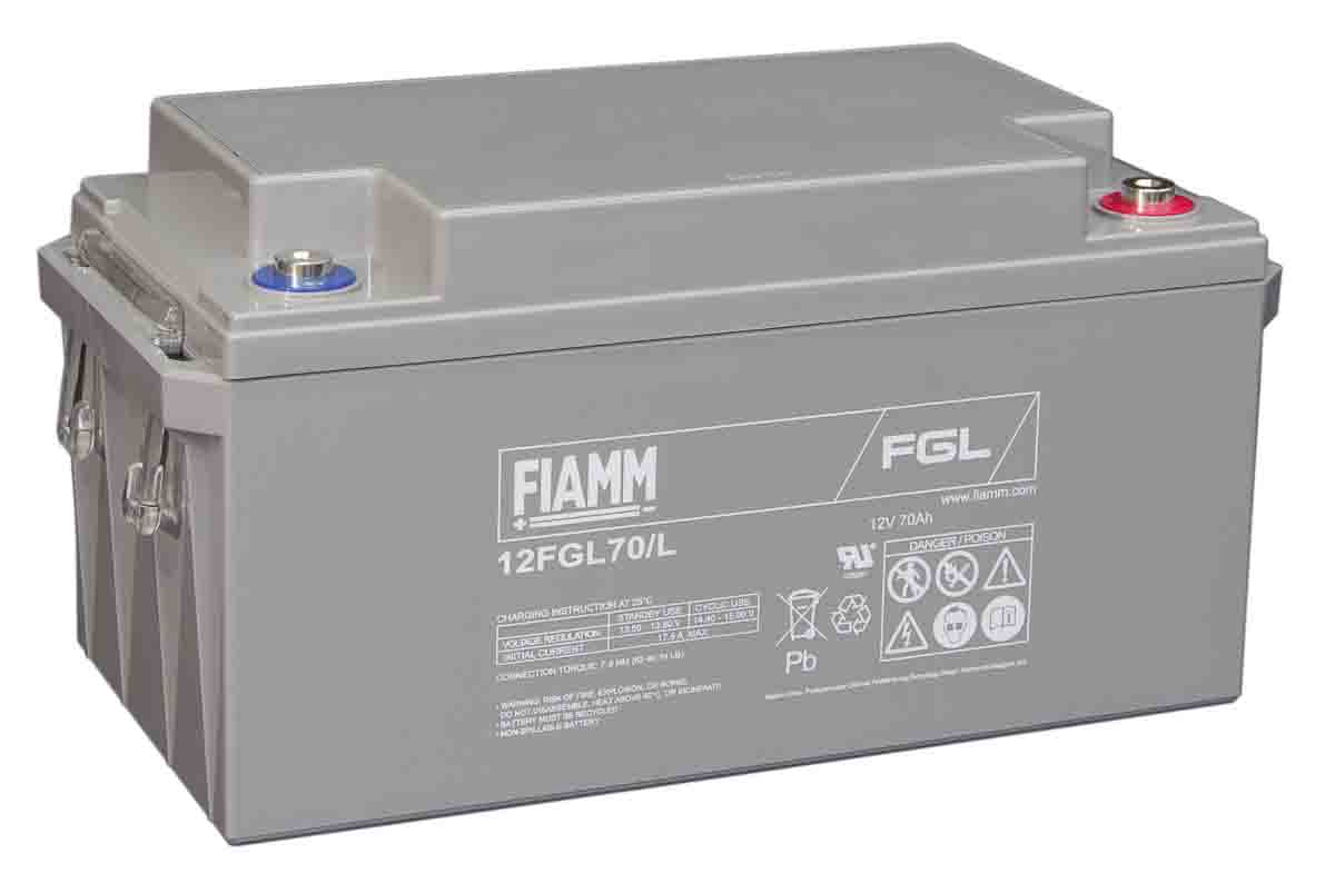 Fiamm 12 V Sealed Lead Acid Battery, 7 Ah, 166mm x 176 mm