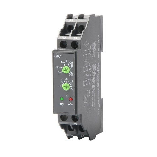 GIC Micon 175 Series DIN Rail Timer Relay, 1-Contact, 240 V ac 240V ac, 0.3 s to 30 h, SPDT Switch Configuration