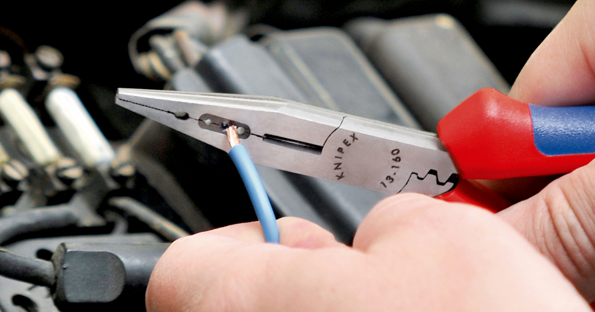 13-01-160 Knipex 1-Piece Combination Plier, 160 mm Overall
