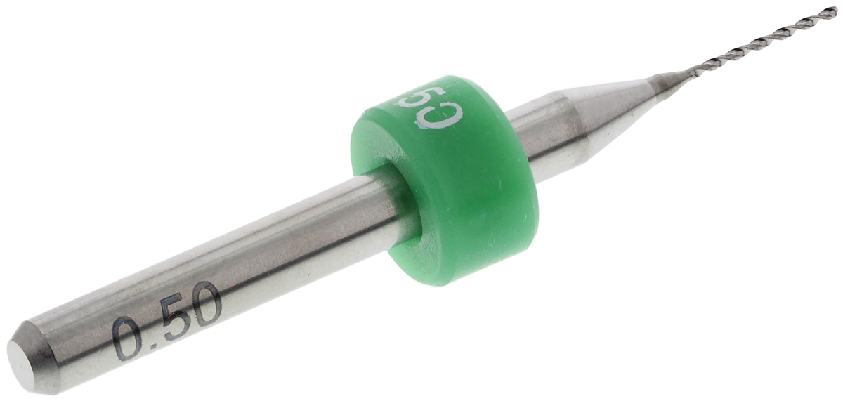 Fortex Solid Tungsten Carbide PCB Drill Bit, 6.5 mm, 3.175mm Diameter