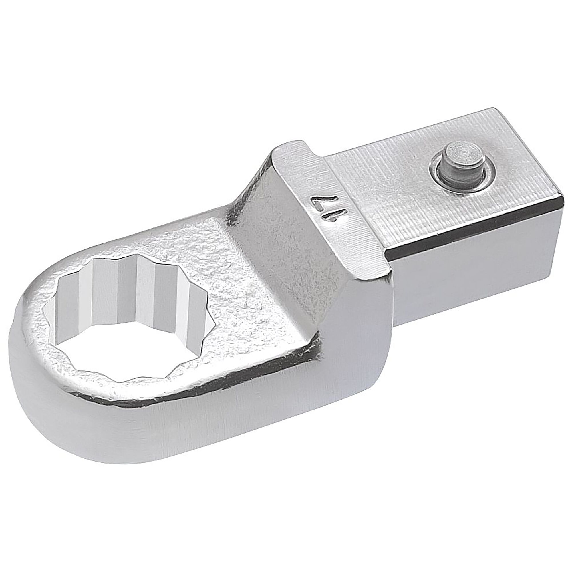 Facom Torque Wrench Part Polygon Drive, 14 x 18 mm Insert, 30, Chrome Finish