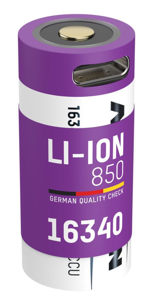 Ansmann 3.6 V Lithium-ion Rechargeable Battery 1, 850 mAh