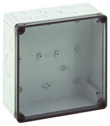 Spelsberg TK PC Series Grey Polycarbonate Enclosure, IP66, IK08 90 mm, 182 mm, 180 mm