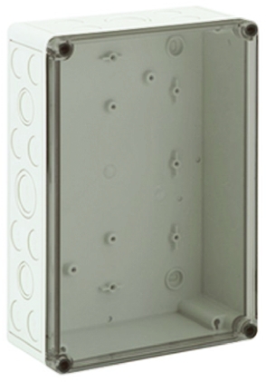 13000801 Spelsberg TK PC Series Grey Polycarbonate Enclosure, IP66, IK08 90 mm, 254 mm, 180 mm
