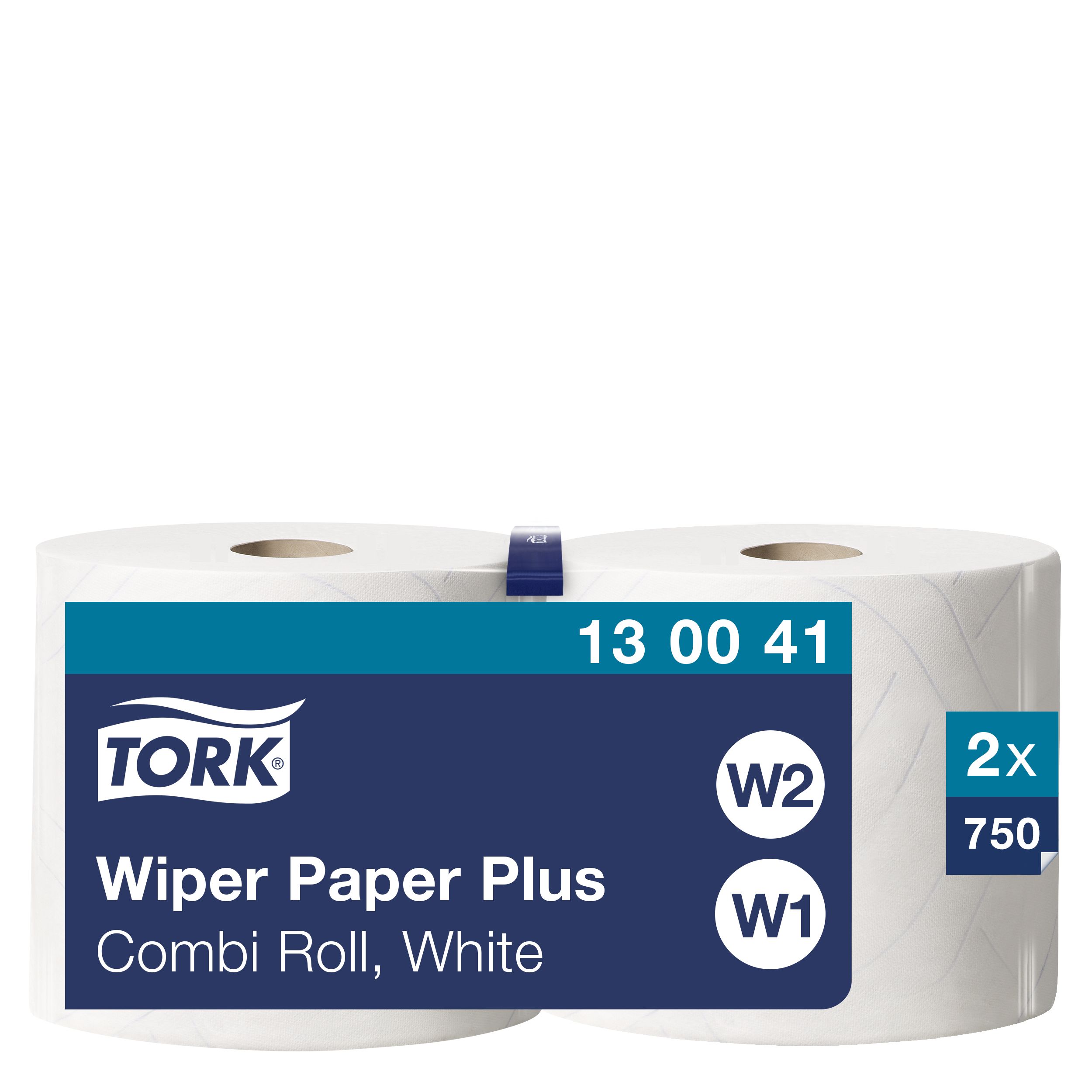 Tork Tork Wiping Paper Plus Roll Paper Towel, 2, 750 Sheets