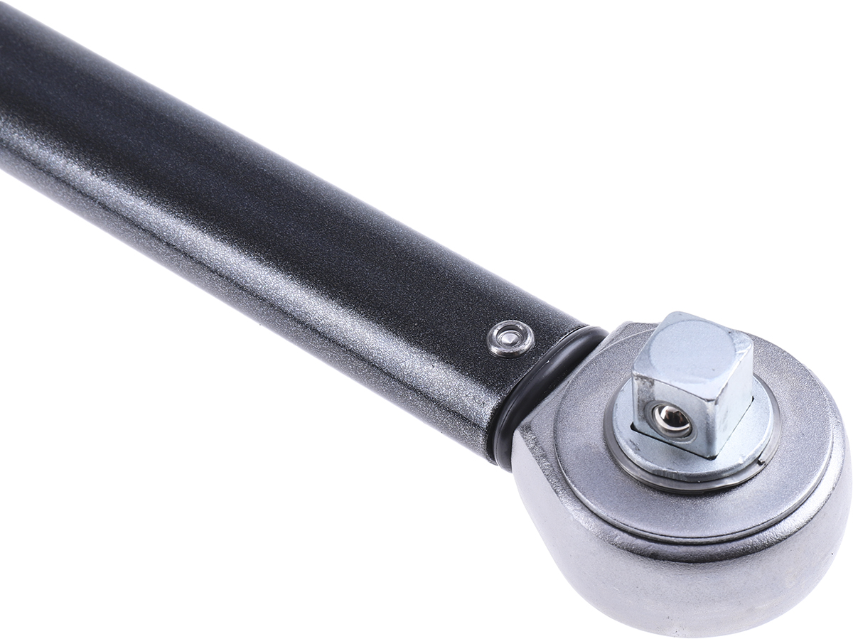 130104 Norbar Torque Tools Click Torque Wrench, 40 To 200 Nm, 1/2 in Drive, Square Drive, 459mm Overall, RSCAL