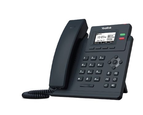 Yealink Dual-Port Gigabit Ethernet T31G Power Over Ethernet VOIP Phone