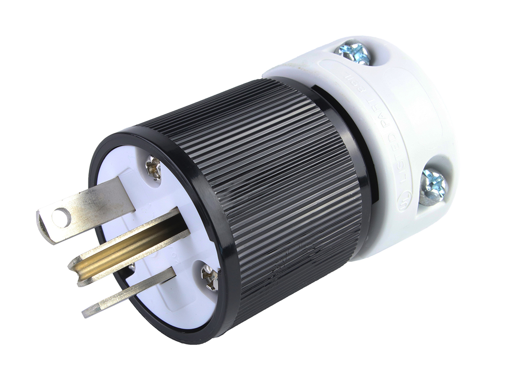 Molex Mains Connector White, Black, 20A, 125V