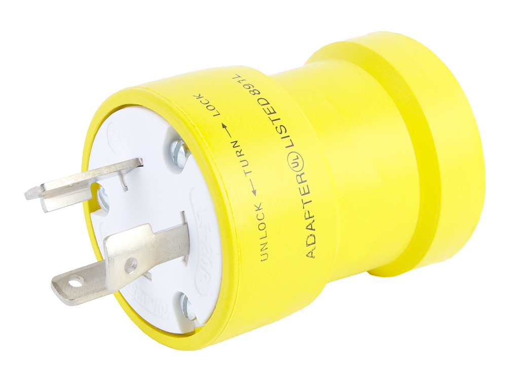 Molex United States Mains Plug Yellow, 60A, Free Hanging, 125V, Plug-In