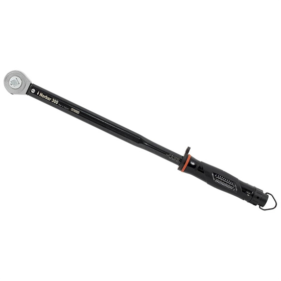 Norbar Torque Tools Click Torque Wrench, 60 to 300 Nm, 1/2 in Drive, Square Drive, 589mm Overall