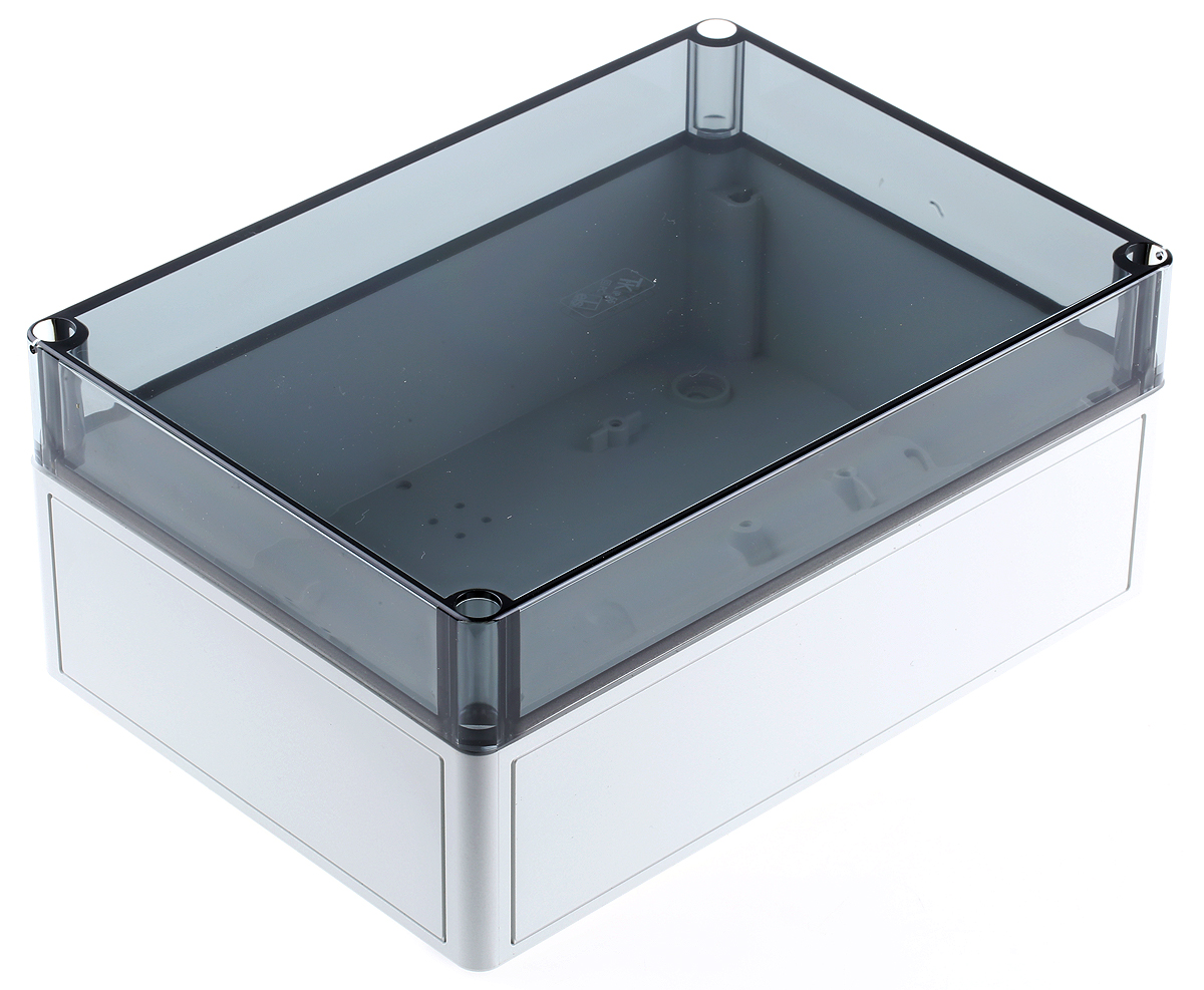 Spelsberg TK PC Series Grey Polycarbonate Enclosure, IP66, IK08 111 mm, 254 mm, 180 mm