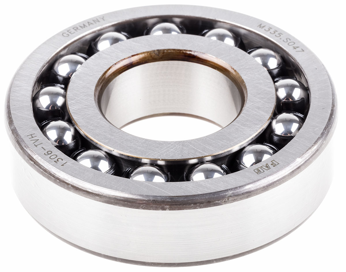 FAG 1306-TVH 30 mm ID 2 Row Ball Bearing -, 72 mm OD