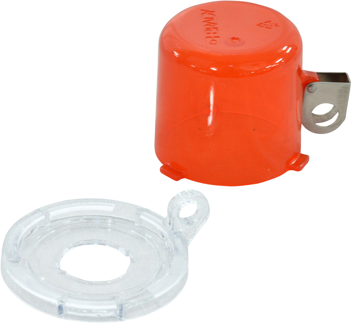 Brady Red 1-Lock Lockout Polycarbonate Push-button & Rotary Switch Lockouts, 7 mm