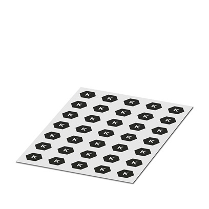 Phoenix Contact Adhesive Pre-Printed Label. Quantity: 1 Per Pack