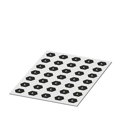 Phoenix Contact Adhesive Pre-Printed Label. Quantity: 1 Per Pack