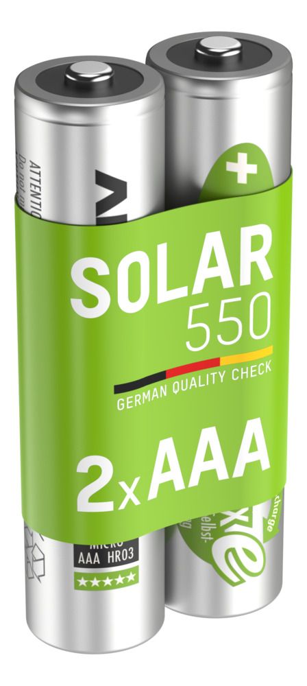 Ansmann Ansmann MaxE Nickel Metal Hydride Rechargeable AAA Battery, 550 mAh, 1.2 V