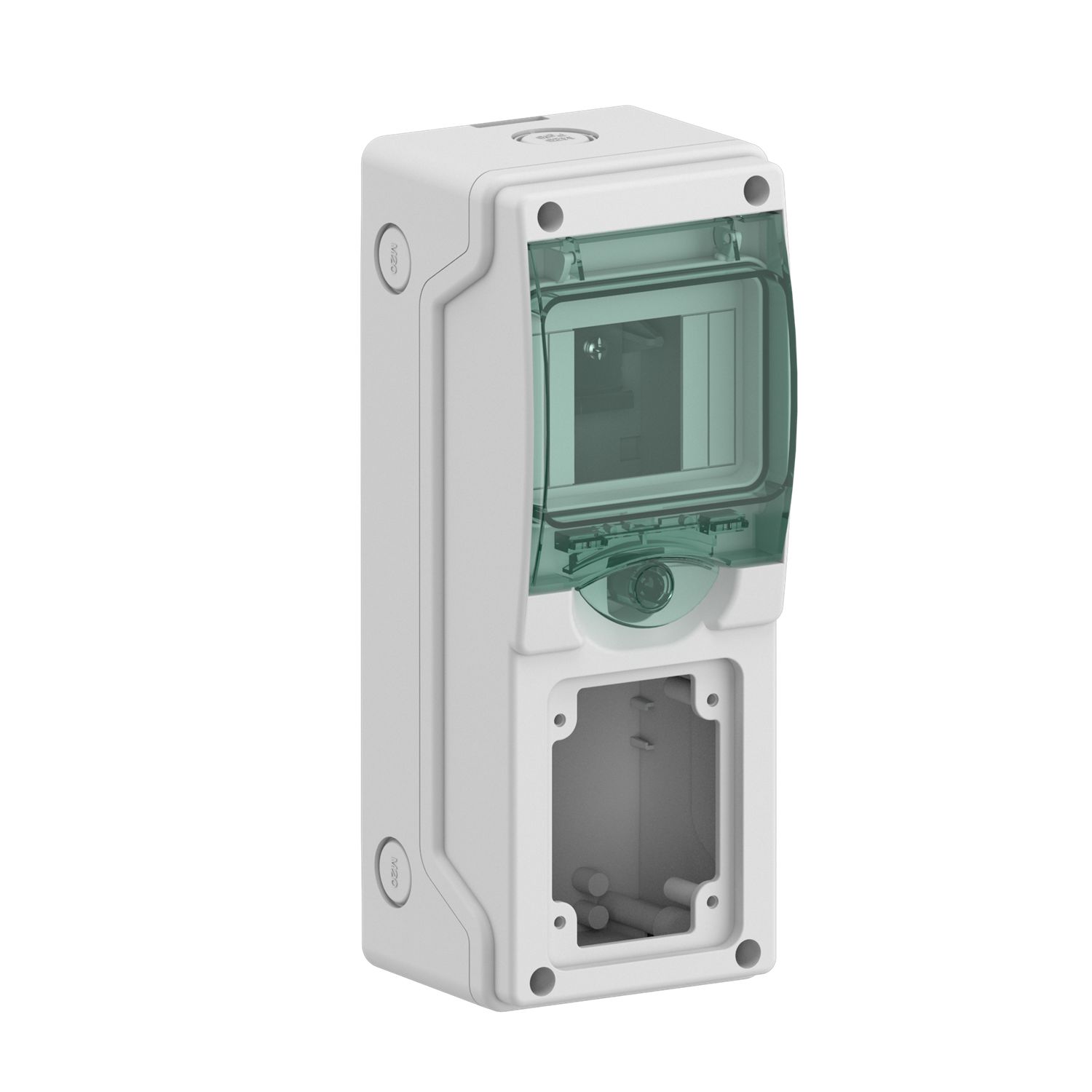 Schneider Electric Polymer White Adaptable Enclosure Box 98mm x 248 mm x 248 mm