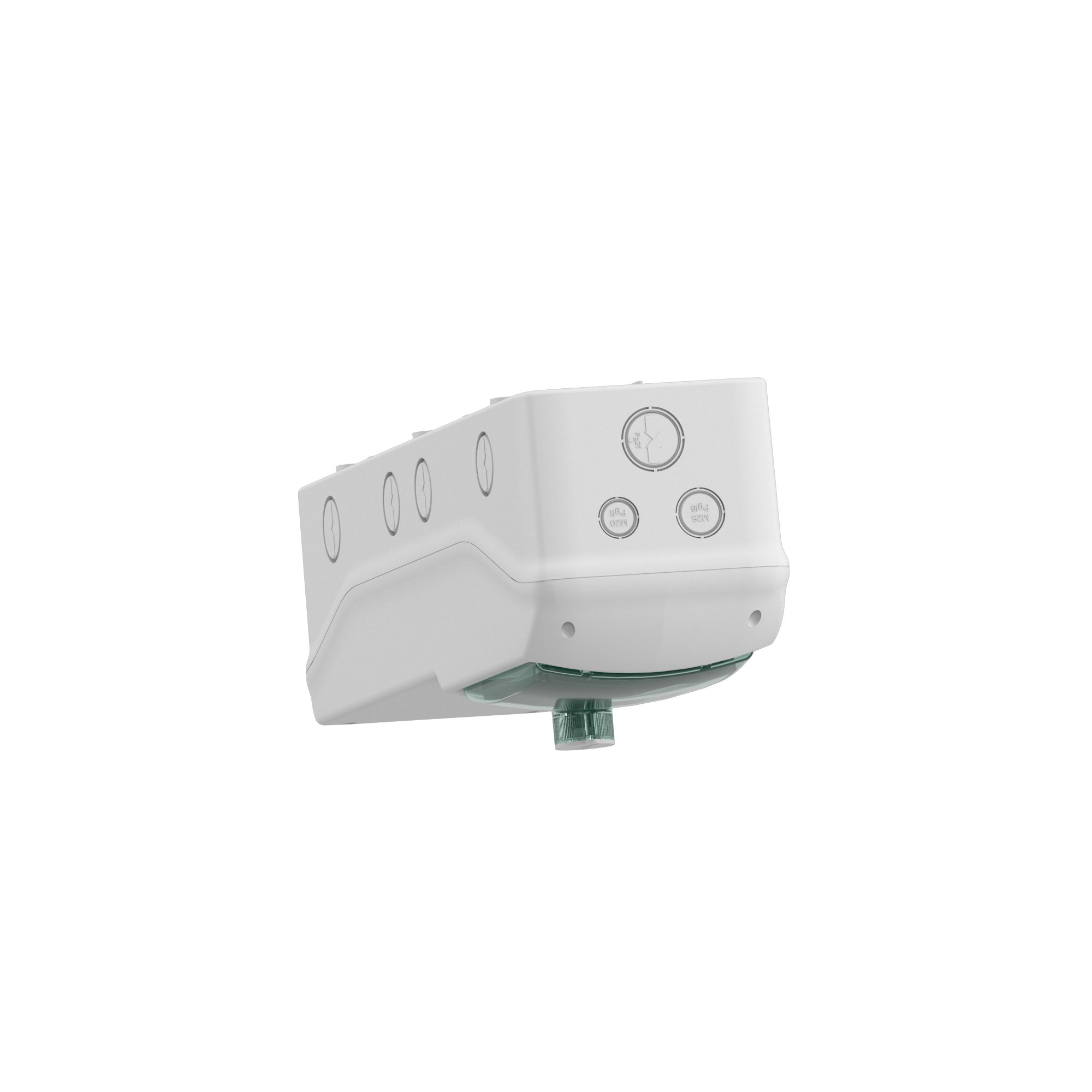 13164m Schneider Electric Polymer White Adaptable Enclosure Box 138mm x 460 mm x 460 mm with 3 Knockouts