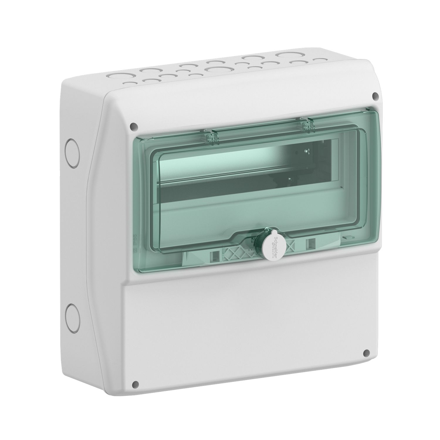 Schneider Electric Polymer White Adaptable Enclosure Box 340mm x 335 mm x 335 mm