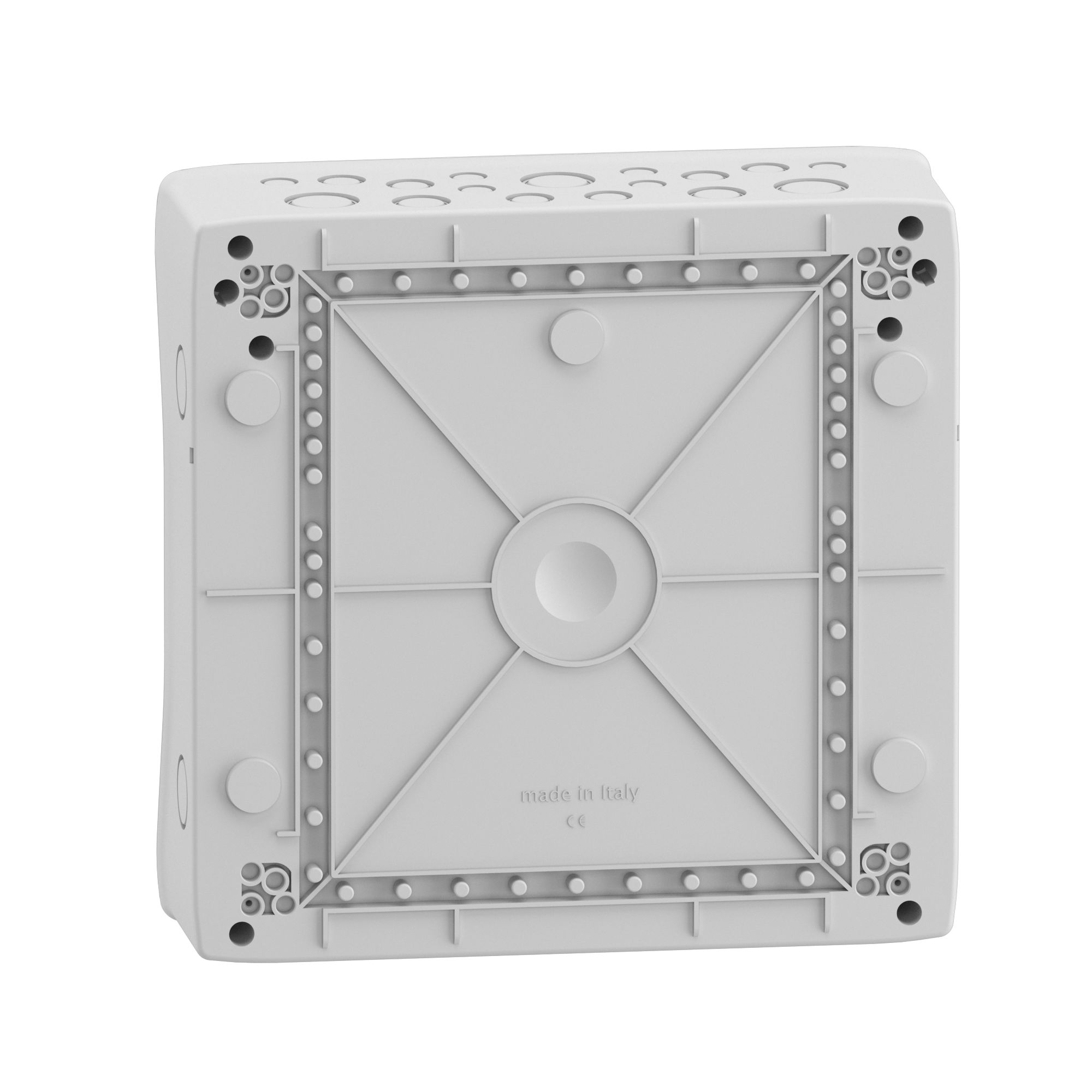 13166m Schneider Electric Polymer White Adaptable Enclosure Box 340mm x 335 mm x 335 mm