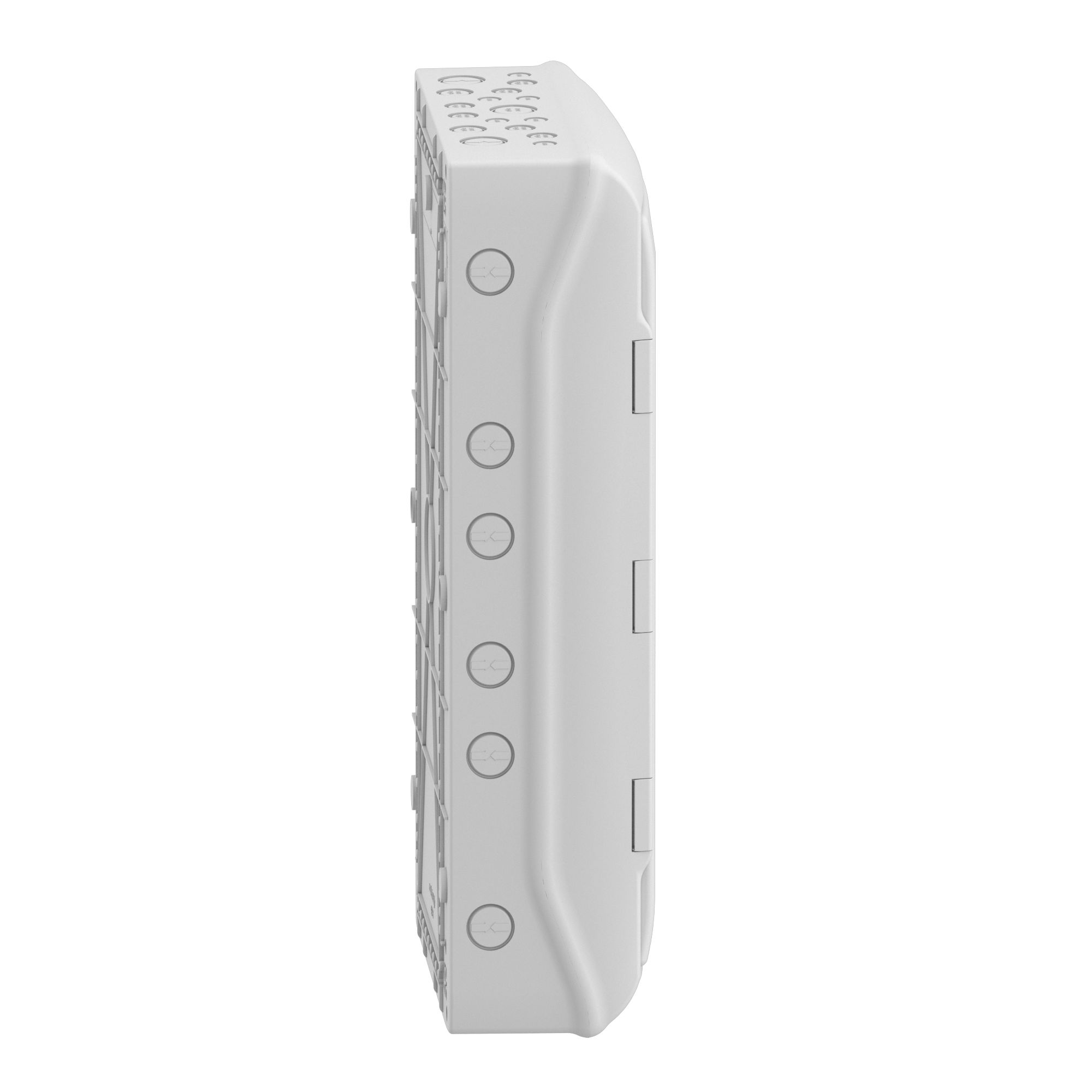 13171m Schneider Electric Polymer White Adaptable Enclosure Box 340mm x 610 mm x 610 mm with 17 Knockouts