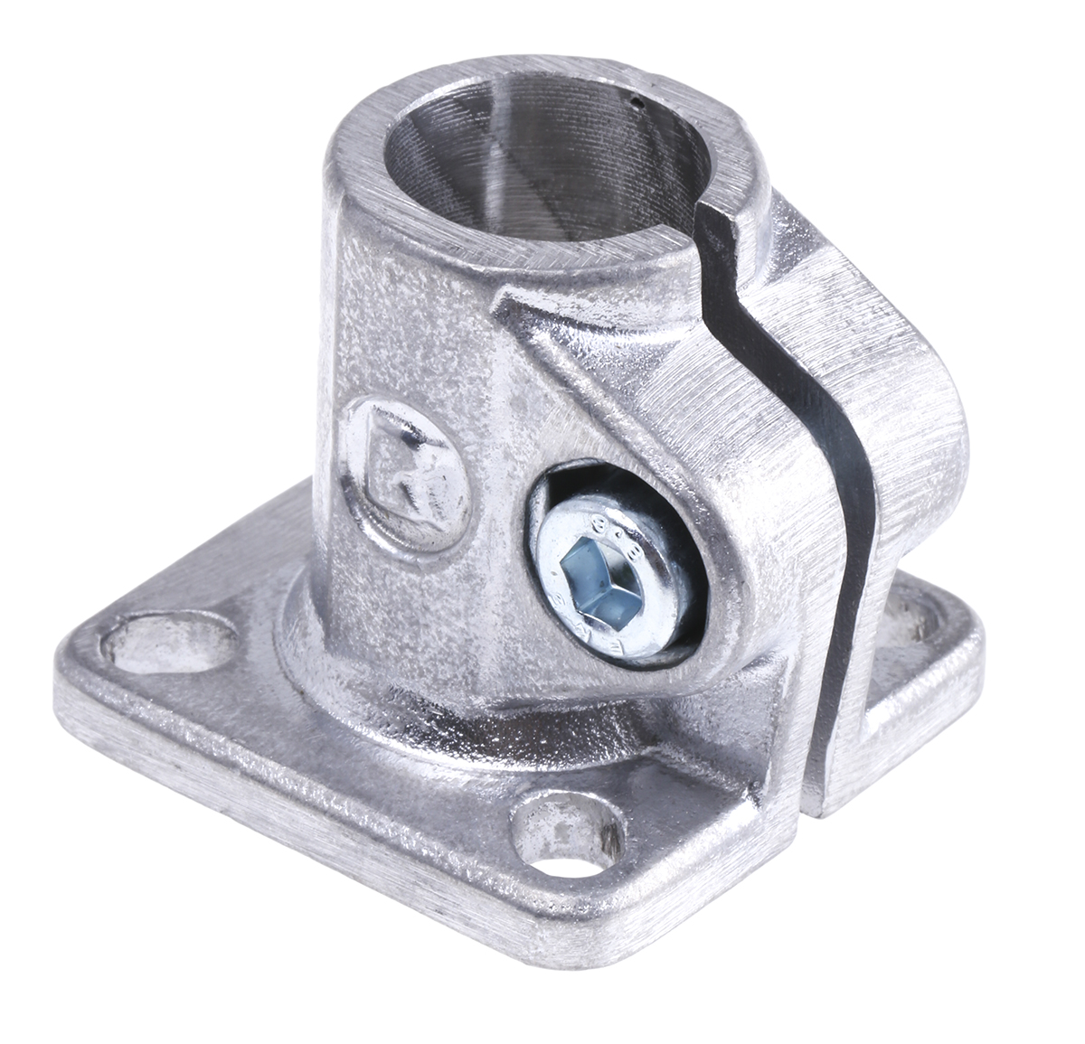 Rose+Krieger Base Clamp, Connecting Component, Strut Profile 18 mm, Round Tube Size 18.1 mm