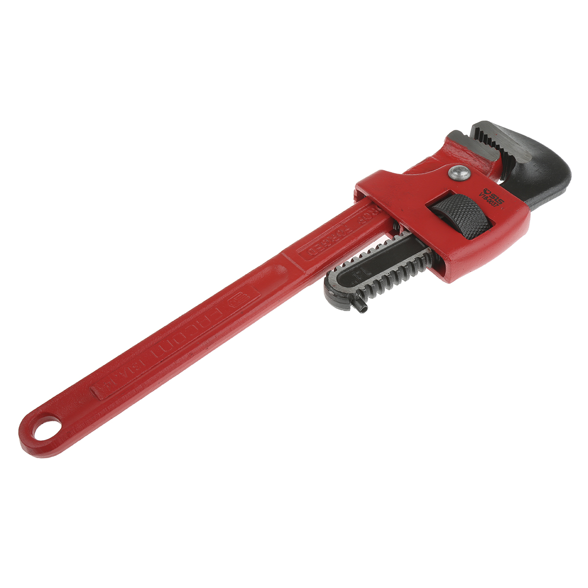 131a14sls Facom Pipe Wrench, 350.0mm Overall, 49 mm Jaw Capacity, Metal Handle