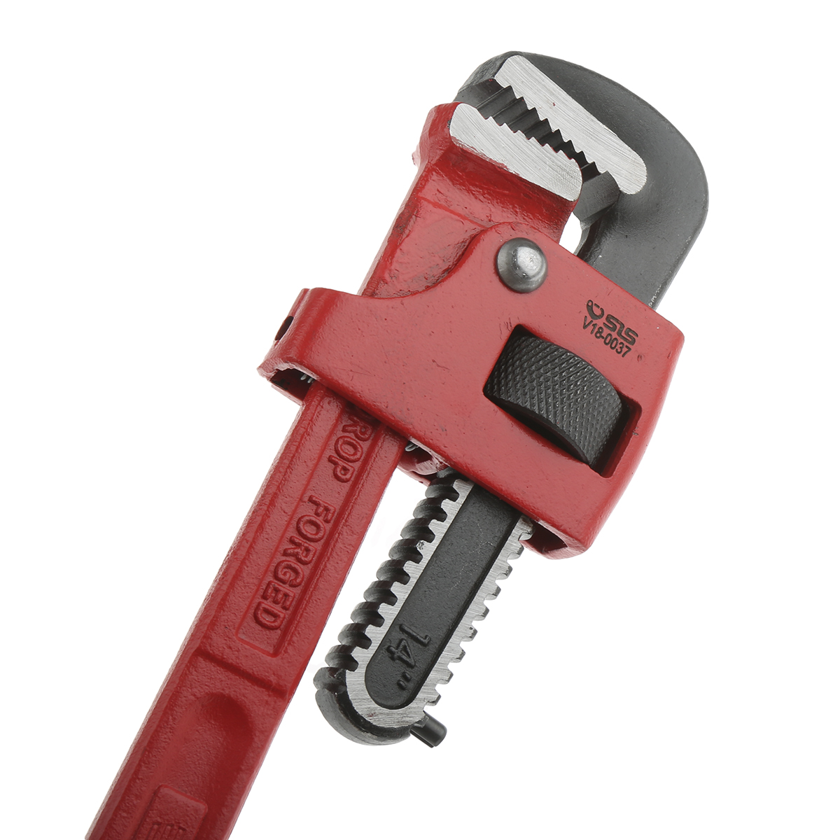 131a14sls Facom Pipe Wrench, 350.0mm Overall, 49 mm Jaw Capacity, Metal Handle