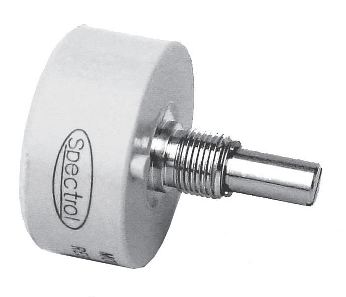 Vishay 132 10 kΩ Rotary Potentiometer 1-Turns 1-Gang Bush, 132-2-0-103