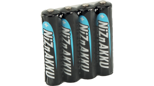 Ansmann NiZn Rechargeable AAA Battery, 550 mAh, 1.65 V