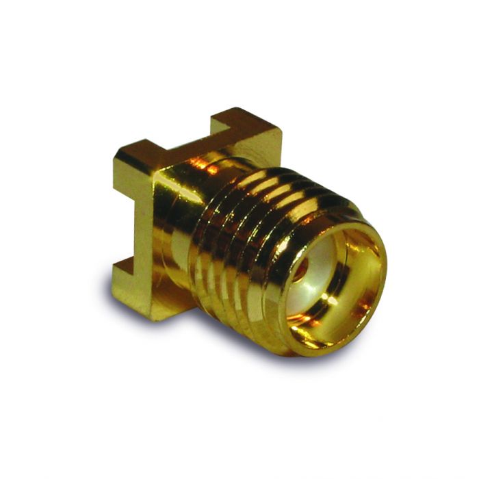 Amphenol RF Surface Mount Female SMA, Straight Body Solder