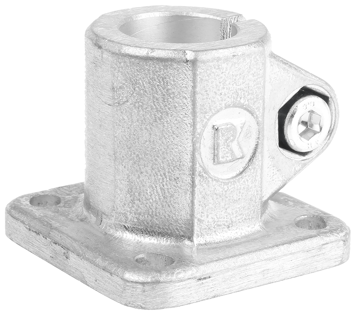 Rose+Krieger M8 Base Clamp, Connecting Component, Strut Profile 25 mm, Round Tube Size 25.1 mm