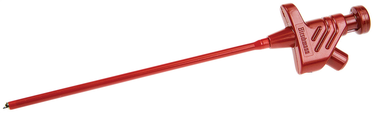 Hirschmann Test & Measurement Red Hook Clip, 10A Rating