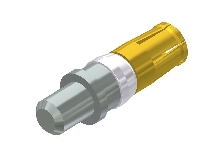 CONEC, 132A12 Series, Female D-Sub Connector Contact, Gold Flash over Nickel Pin