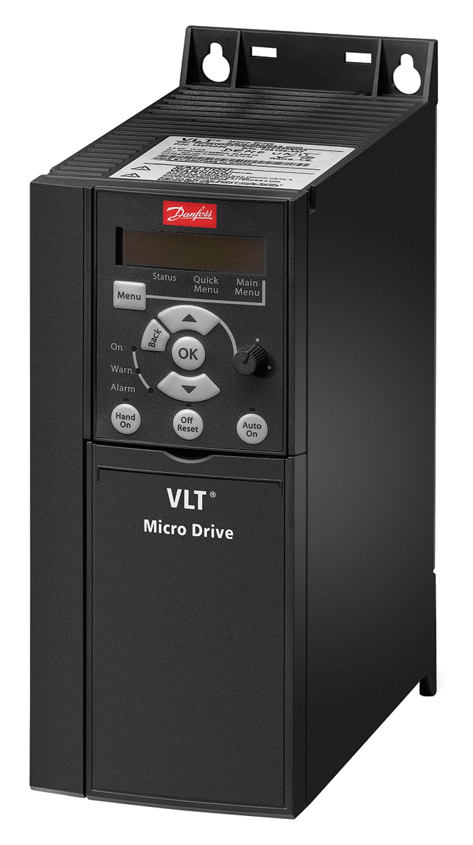 Danfoss Inverter Drive, 3 kW, 3 Phase, VLT FC51 Series 480V 7.2 A