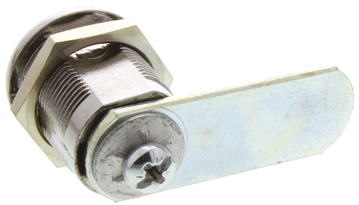 1336032 Euro-Locks a Lowe & Fletcher group Company Camlock, 20 mm Panel-to-Tongue 19.1 x 16.6 mm, Key Unlock