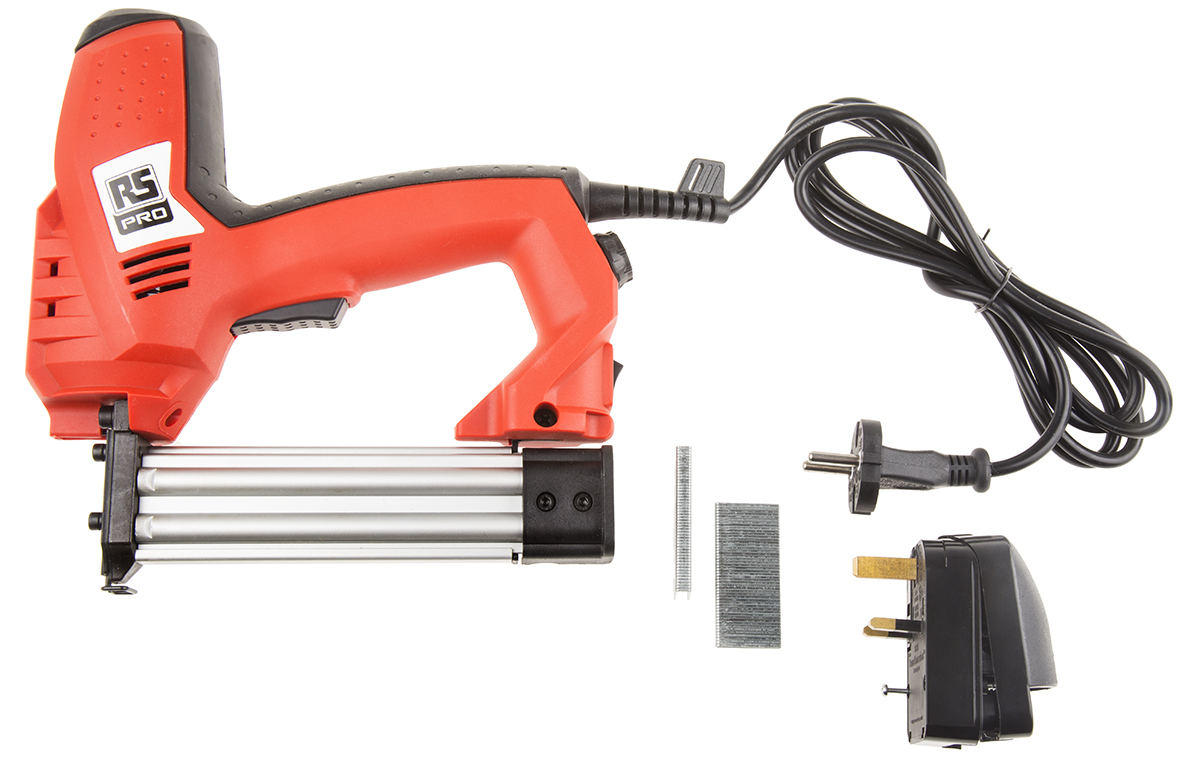 RS PRO 25 mm Corded Nail Gun 230V