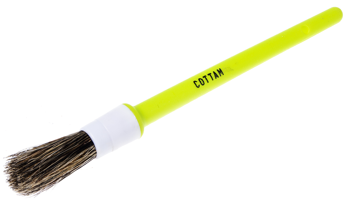 Cottam Thin, 12 mm Paint Brush with Round Bristles