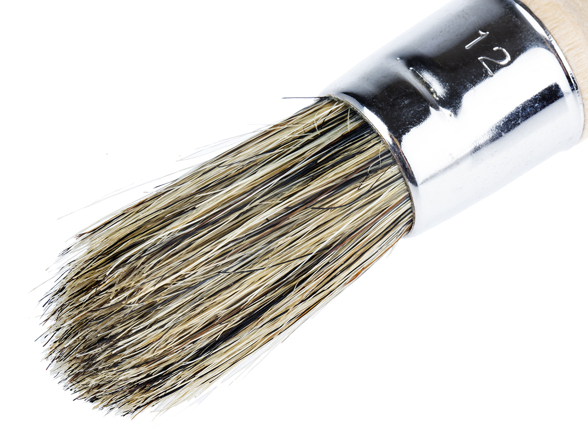 134-7414 Cottam Thin, 19 mm Paint Brush with Round Bristles