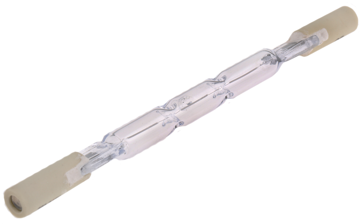 Orbitec 80 W Clear Halogen Bulb R7S, Linear, 240V ac, 8 mm