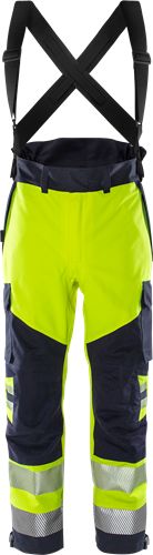 Fristads 2525 ATHR Men's Trousers Navy, Yellow