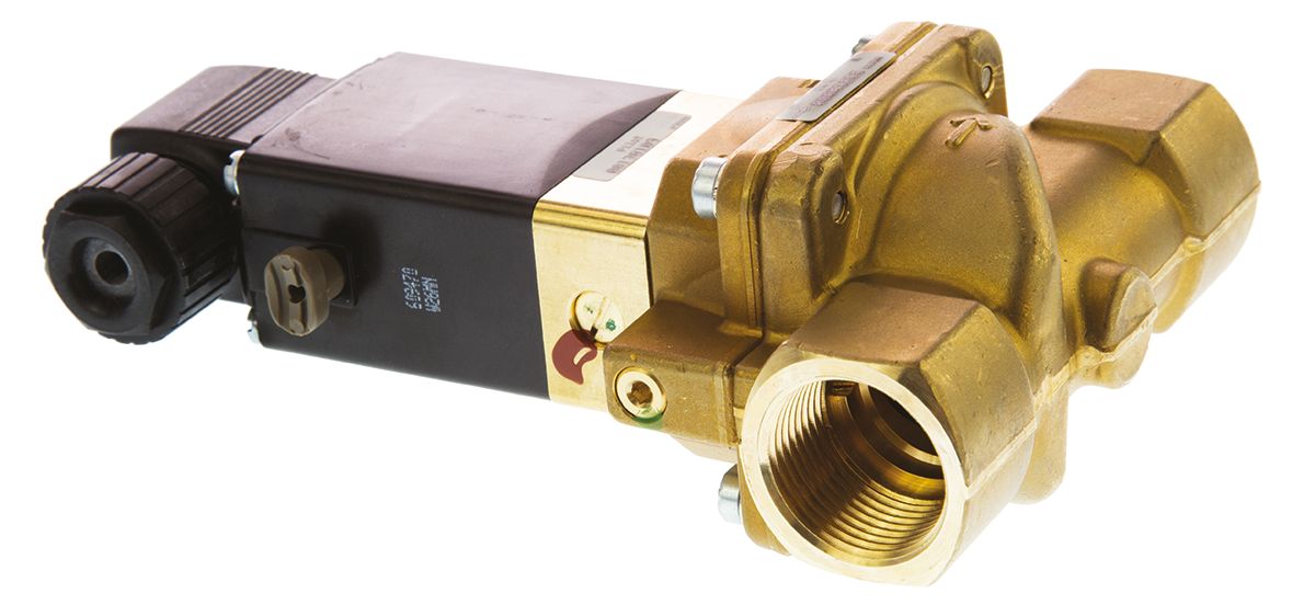 Burkert Solenoid Valve 134434, 2 Port, NC, 24V dc