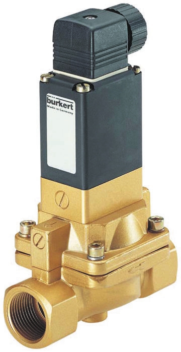 Burkert Solenoid Valve 134437, 2 Port, NC, 230V ac