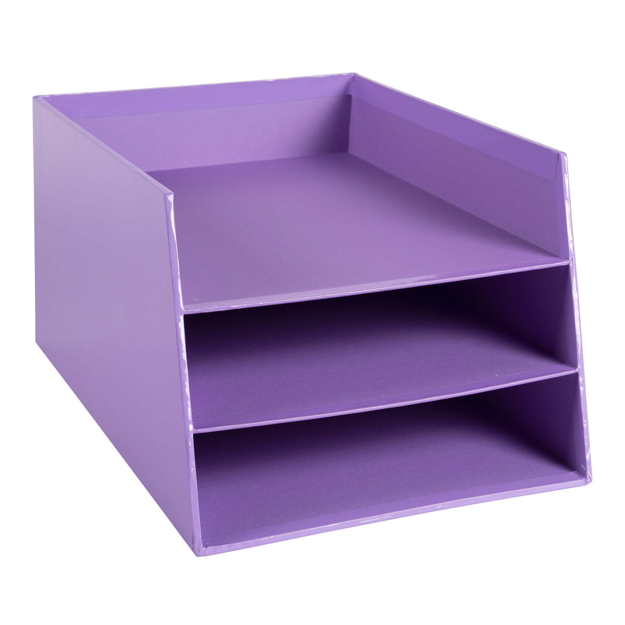 Exacompta Mauve A4 Letter Tray
