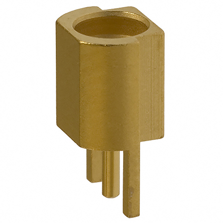 Cinch 135 Series Surface Mount Female MCX, 50 Ω, Straight Body Solder