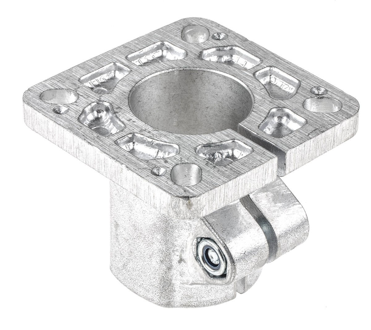 13500000020 Rose+Krieger M6 Base Clamp, Connecting Component, Strut Profile 50 mm, Round Tube Size 50.22 mm