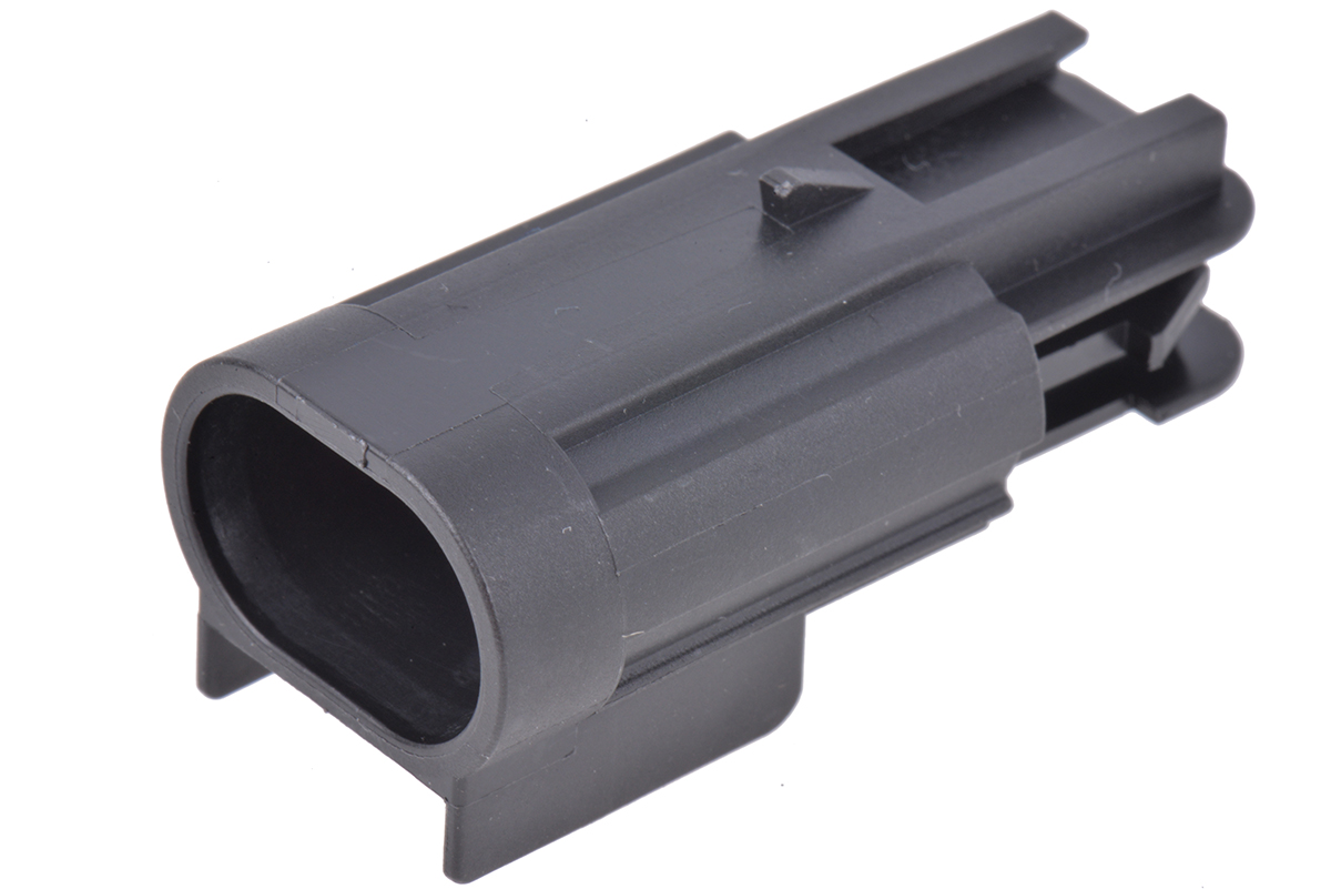 Delphi, GT 150 Automotive Connector Male Black Cable 2 Way Crimp Termination 13510099